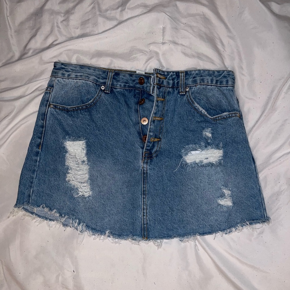 Jean skirt
